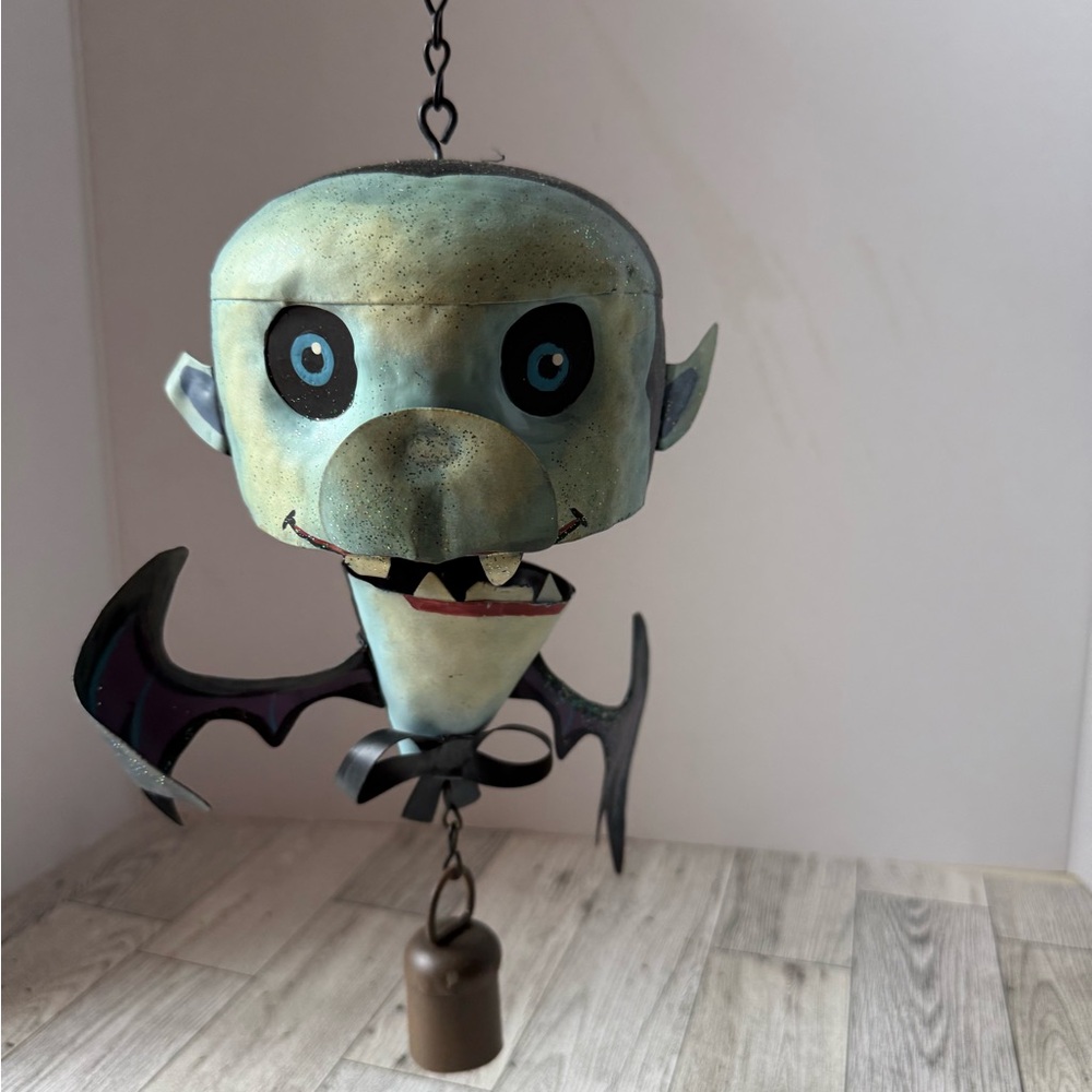 Hanging Vampire Bat Decor